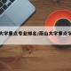 燕山大学重点专业排名/燕山大学重点学科排名